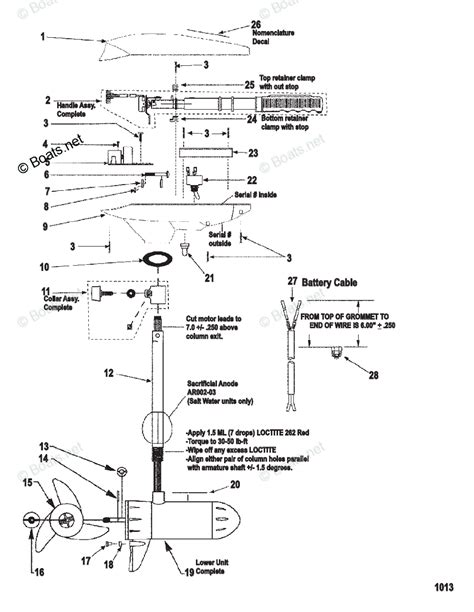 trolling motor replacement parts